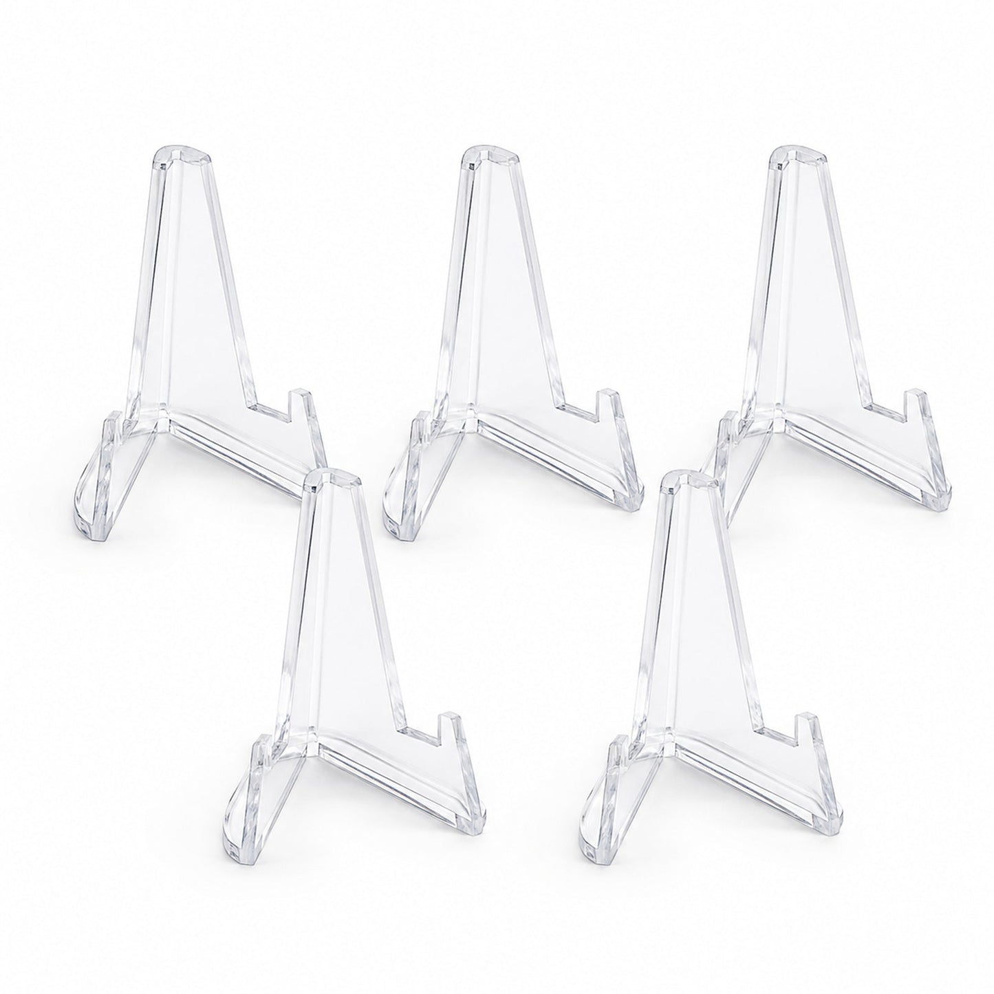 Acrylic Card Display Stand Set 5 Piece