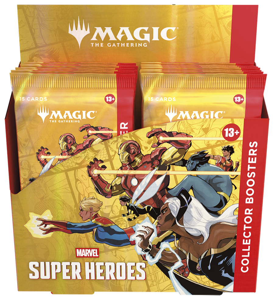Magic: The Gathering Marvel Super Heroes Collector Booster Box
